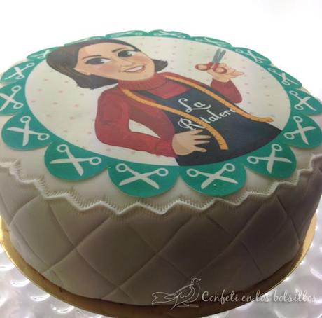 Tarta para el primer aniversario de La Retalera