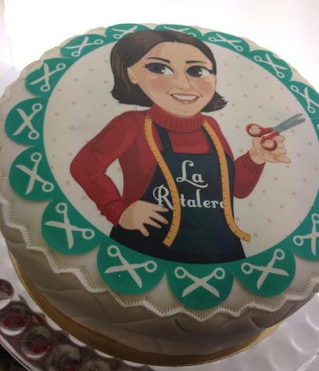 Tarta para el primer aniversario de La Retalera