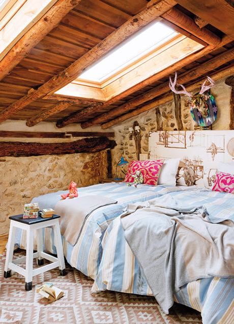 Una casita de estilo rústico renovado Una casita de estilo rústico renovado