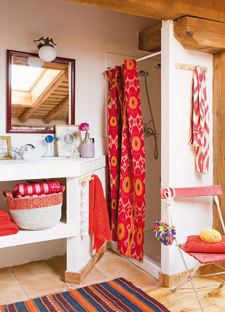 Una casita de estilo rústico renovado