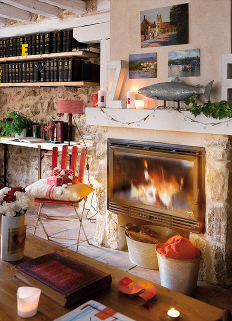 Una casita de estilo rústico renovado Una casita de estilo rústico renovado