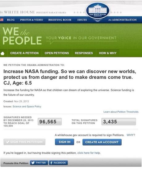 Se necesitan 100.000 firmas para salvar a la NASA. La exploración planetaria se muere. 20131209-084021.jpg