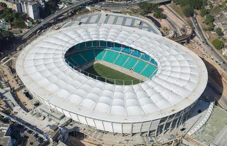 Mundial 2014. Estadios de Fútbol. Brasil