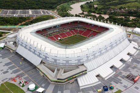 Mundial 2014. Estadios de Fútbol. Brasil