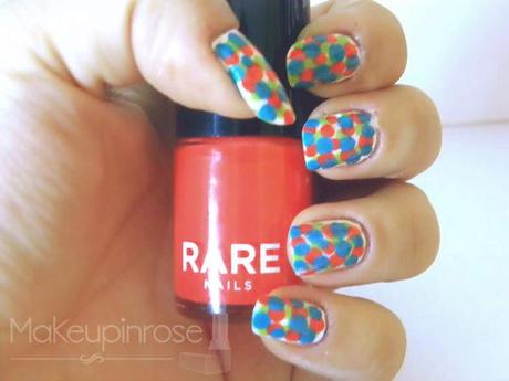 MANICURA DE LA SEMANA: MULTICOLOR DOTS MANICURA DE LA SEMANA: MULTICOLOR DOTS