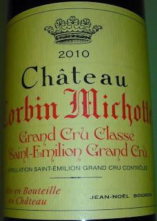 Château Corbin Michotte 2010 Grand Cru Classé, Vignobles Boidron