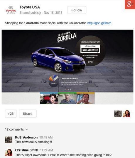 toyota-google-plus-post-plus-ads
