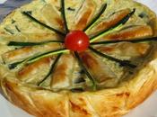 Quiche calabacín cebolla olla