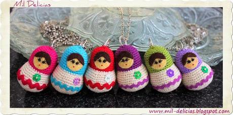 ♥ Collares Matrioskas