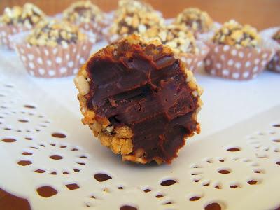 TRUFAS DE NUTELLA AL FRANGELICO