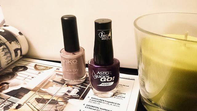 Esmaltes de secado rápido