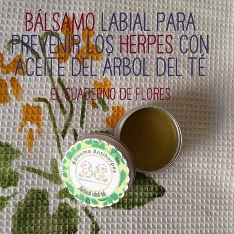 Cómo hacer tu bálsamo labial para prevenir los herpes con árbol del té