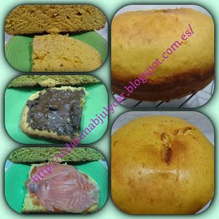 Pan dulce de boniato