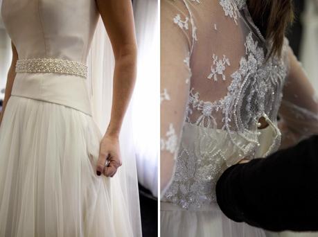 PRUEBA DE VESTIDO DE NOVIA: SANTOS COSTURA - IMÁGENES BY Mª EUGENIA MARQUEZ