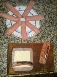 FLAMENQUINES DE SALCHICHA