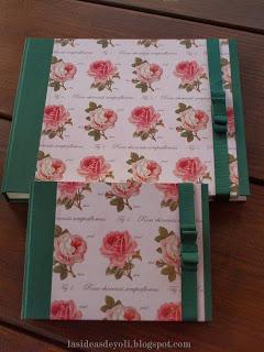 Conjunto de rosas en verde.