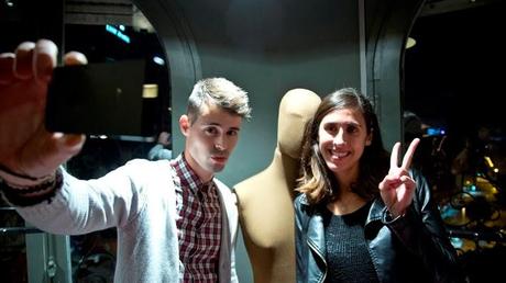 Couple at Fupe Showroom