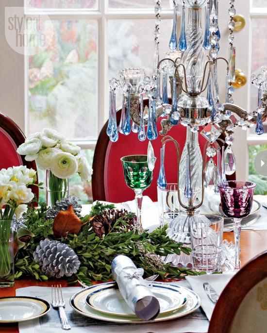 Ideas glamourosas para celebrar la Navidad