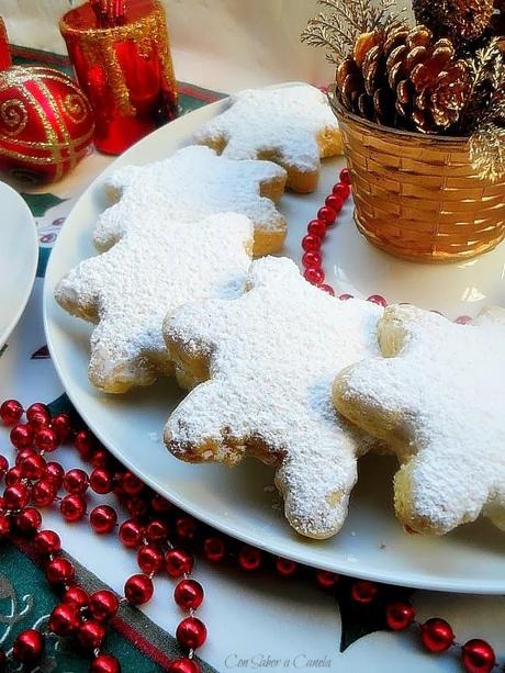 Mantecados de coco y almendra