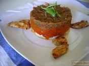 Caviar berenjena chutney tomate