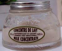 Concentrado de leche para una piel de seda