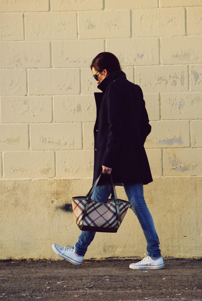 DOUBLEsweater: Zara, Denim Jacket: Zara, Coat: Pull&B...