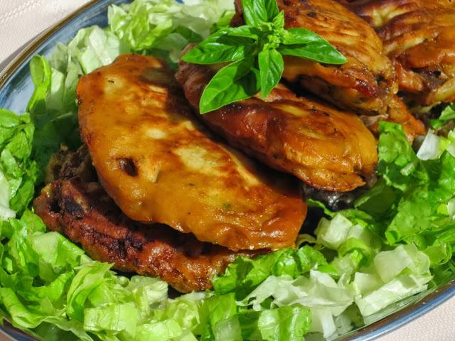 Chuletillas de cordero envueltas