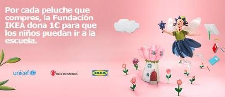 Peluches para la educación, campaña solidaria en Ikea