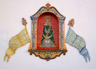 Facinas celebró la Vigilia de la Inmaculada ante su patrona, la Divina Pastora