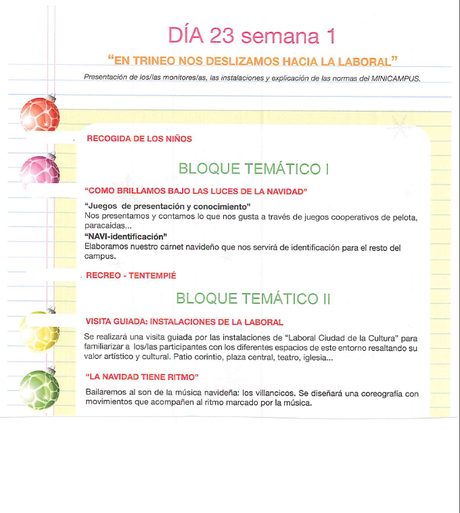 Campus de navidad en Laboral Ciudad de la Cultura