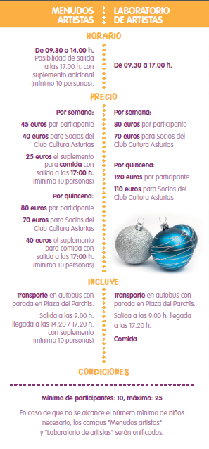 Campus de navidad en Laboral Ciudad de la Cultura