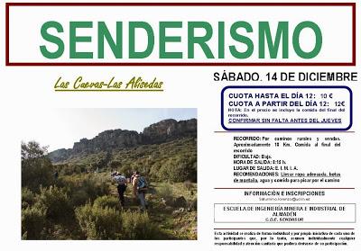 Nueva ruta de senderismo de la EIMI Almadén