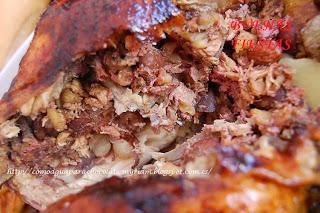 POLLO RELLENO PARA NAVIDAD.