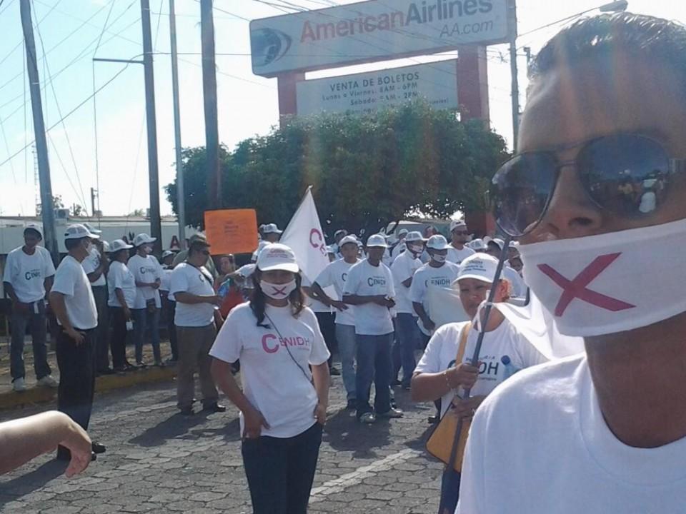 Hoy en Nicaragua marcharon contra reforma