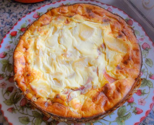 Cheesecake de patatas