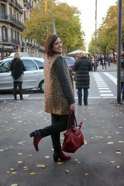 Ripped Jeans, Denim & animal print