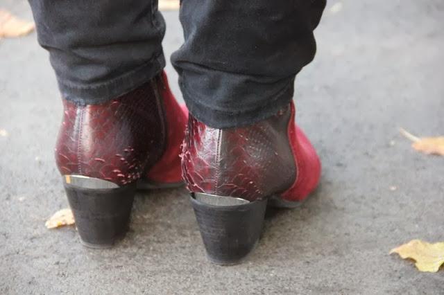Ripped Jeans, Denim & animal print