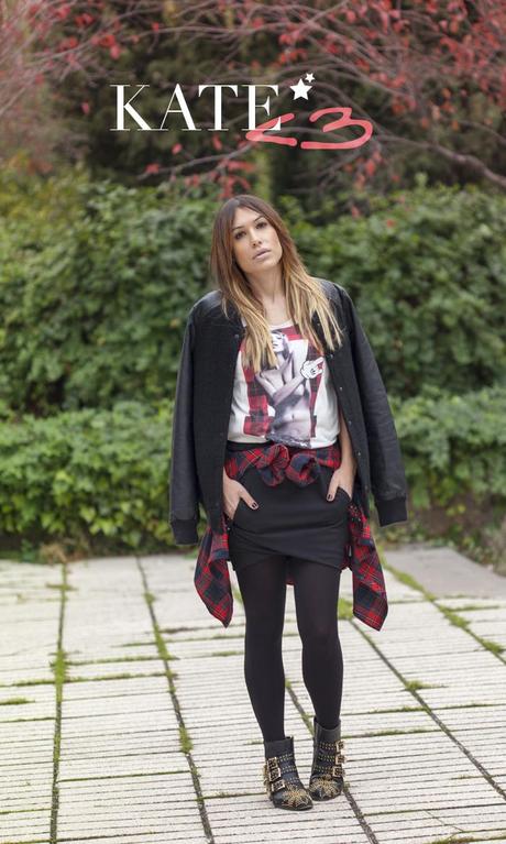 street style barbara crespo kate moss tshirt everlife fashion blogger outfit