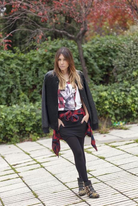 street style barbara crespo kate moss tshirt everlife fashion blogger outfit