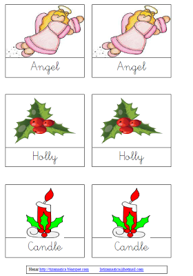 Juego en inglés para navidad