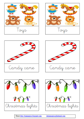 Juego en inglés para navidad