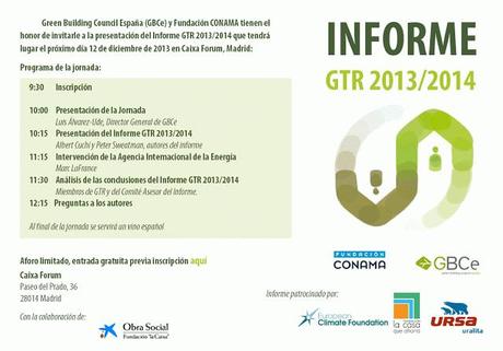 Presentación del informe del Grupo de Trabajo de Rehabilitación 2013/1014