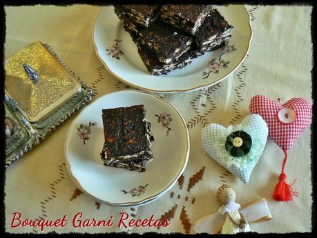 Receta de Navidad. Turrón de avena (Argentina).