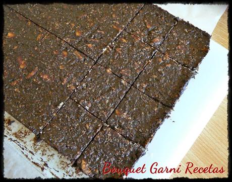 Receta de Navidad. Turrón de avena (Argentina).