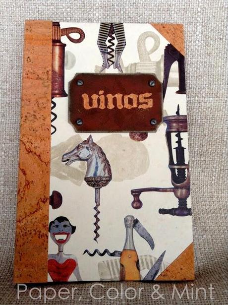 Libro de vinos - Wine tasting journal o Scrap en masculino singular (2ª parte)