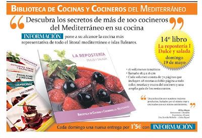 LA REPOSTERÍA I. DULCE Y SALADA ( Biblioteca de cocinas y cocineros mediterráneos) Prólogo