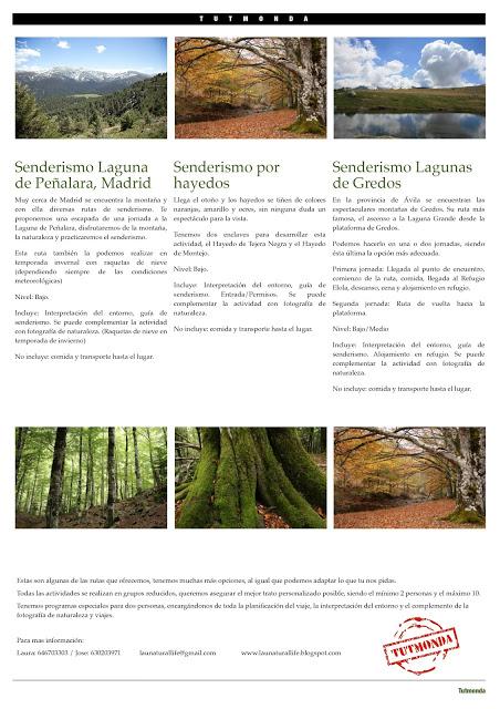 Actividades: Conocenos y disfruta