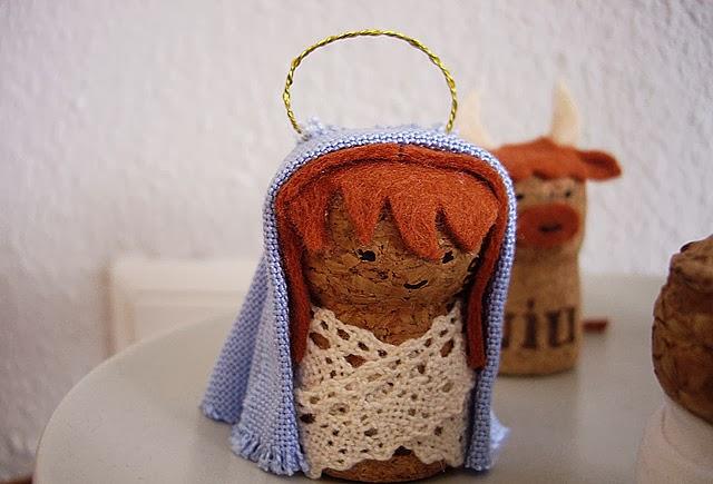 DIY: Un belén con tapones de corcho, precioso