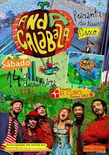 Anda Calabaza presenta su primer disco