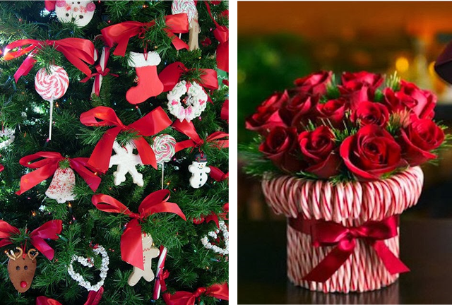 HOY DECORAMOS CON PIRULETAS Y BASTONES DE CARAMELO